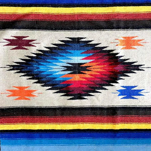 Multicolor organic cotton yoga blankets