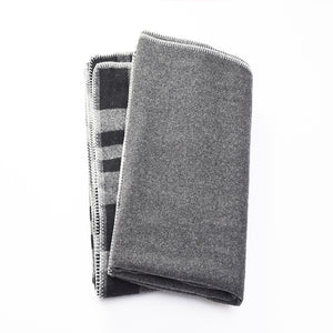 100% Pure Australian Wool Throws Ausgolden Large Plaid Wool Blankets