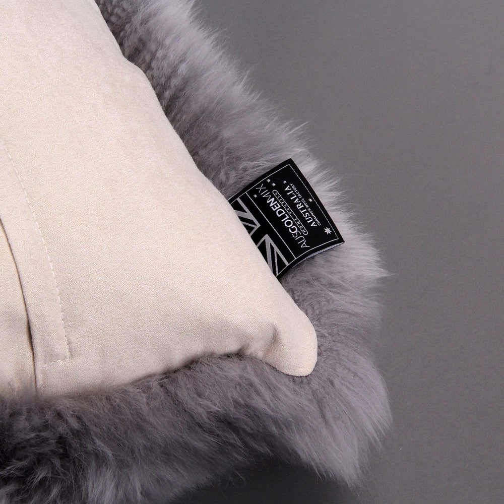 Australian Wool Pillow Longwool Sheepskin Pillow Cushion