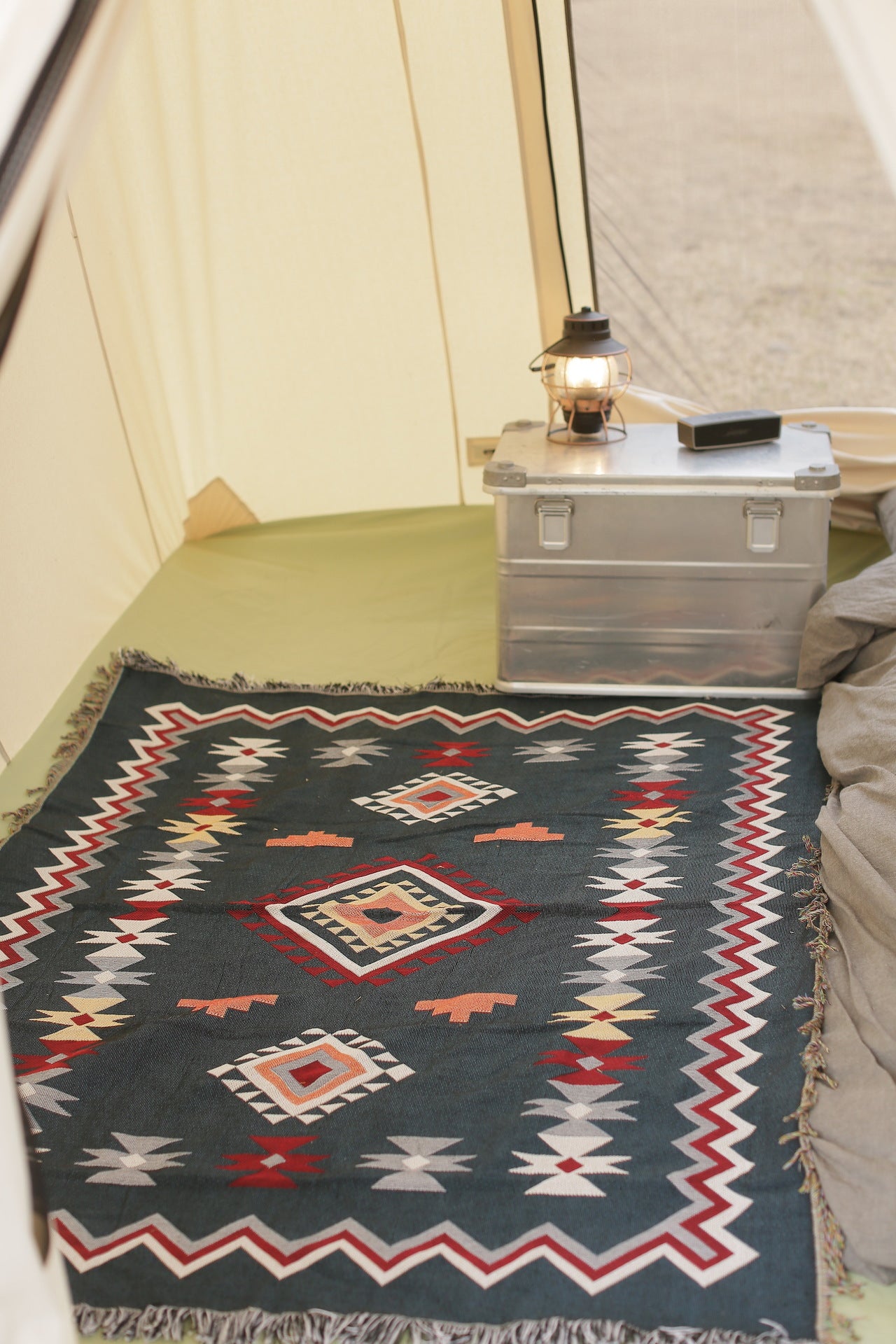 Retro Knitted Bohemian Throw Afghan Blankets