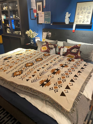 Aksu Archives Cotton Blanket Bohemian Throw