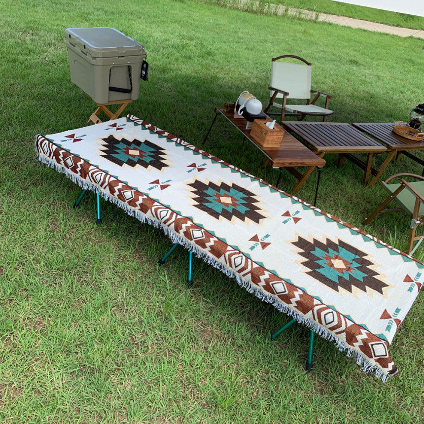 (Big Sale) Bohemia Cotton Blanket Throw Sucre Blankets