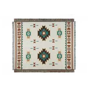 (Big Sale) Bohemia Cotton Blanket Throw Sucre Blankets