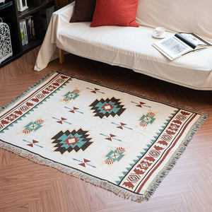 (Big Sale) Bohemia Cotton Blanket Throw Sucre Blankets