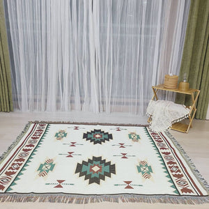 (Big Sale) Bohemia Cotton Blanket Throw Sucre Blankets