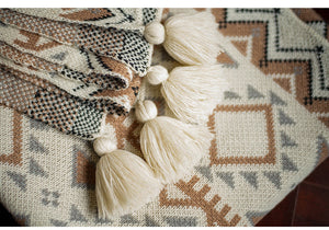Soft Knitted Bohemian Blankets