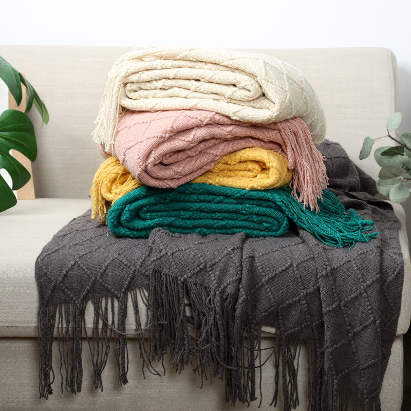 Super Soft Coozy Nordic Sofa Blankets