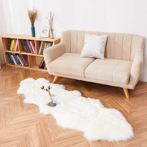 Genuine Australian Sheepskin Rug - Double 170x55CM (5.6x2ft)