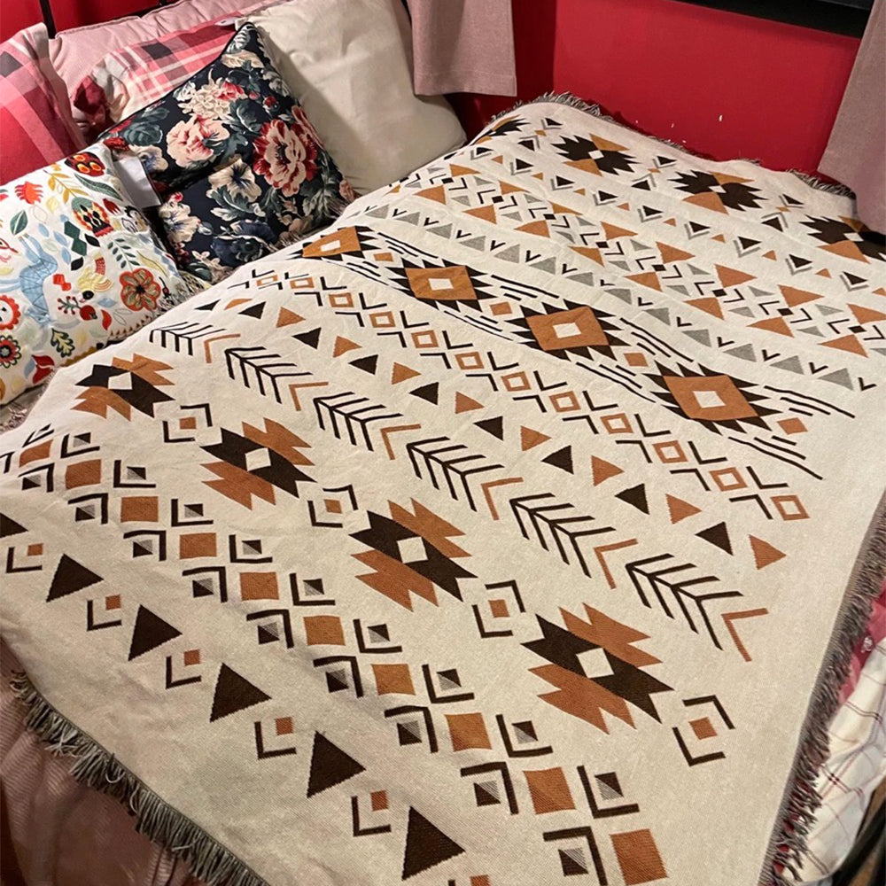 Aksu Archives Cotton Blanket Bohemian Throw