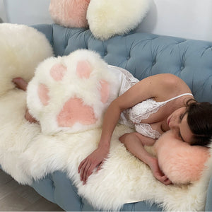 Pet paw pillow