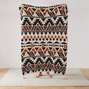 Soft Knitted Bohemian Blankets