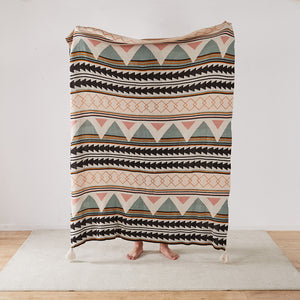 Soft Knitted Bohemian Blankets