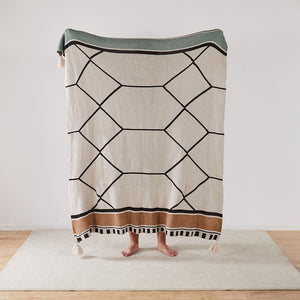 Soft Knitted Bohemian Blankets